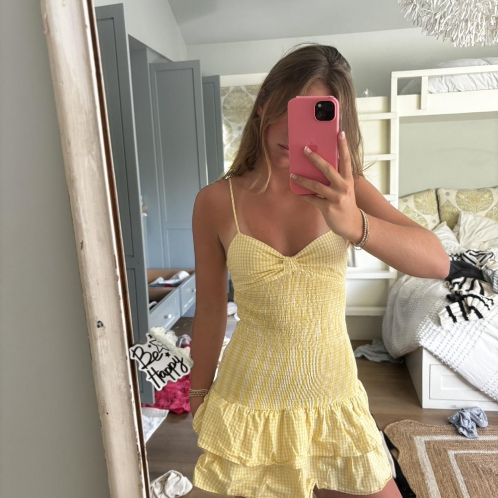 Zara Women's Yellow Dress